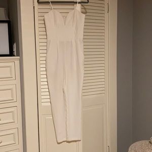Amanda Uprichard White jumpsuit